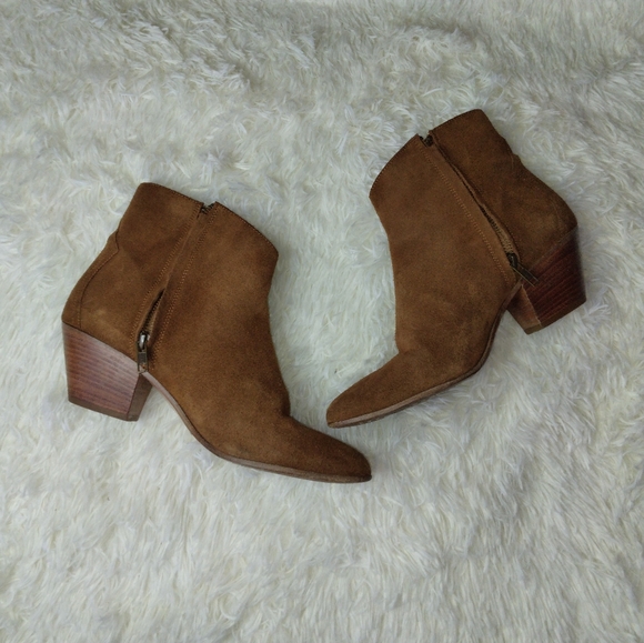 Isabel Marant Dacken Suede Calf Skin Ankle boots Size 41 - Picture 10 of 16